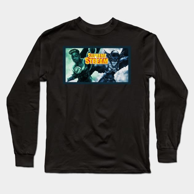 Supreme Stream Long Sleeve T-Shirt by SomeBlackGuy